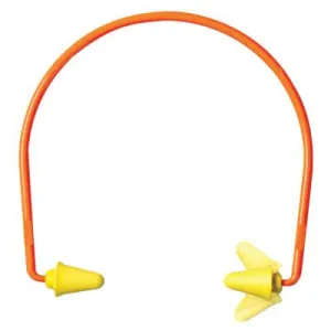 3M™ E-A-Rflex 28 Semi-aural Hearing Protectors, ABS, Polyurethane, Yellow, Banded, 320-1000