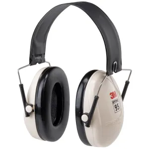 3M PELTOR H6F/V Optime 95 Folding Earmuffs over-the-head, (NRR)*: 21 dB. CSA Class B. Each