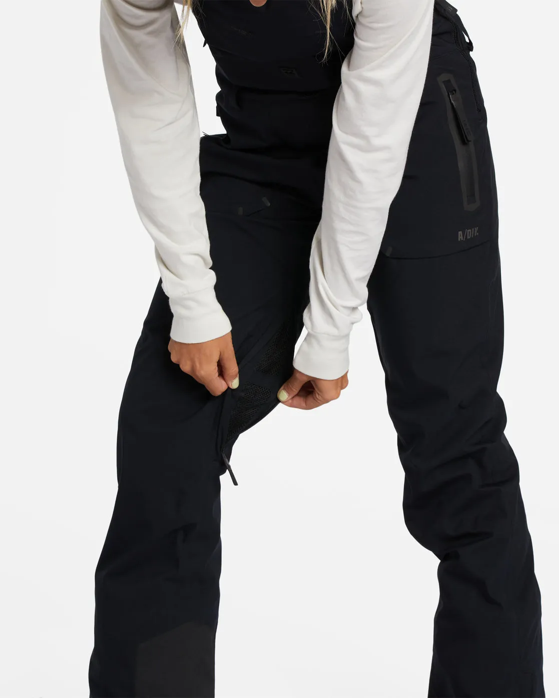 A/Div Drifter Stx 45K Shell Bib Snow Pants - Black