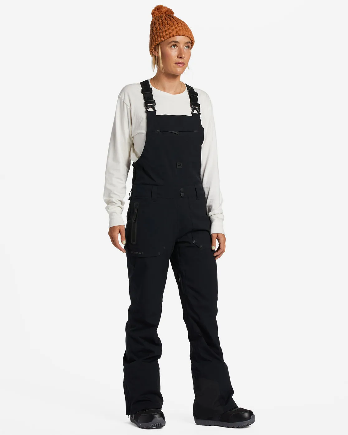 A/Div Drifter Stx 45K Shell Bib Snow Pants - Black