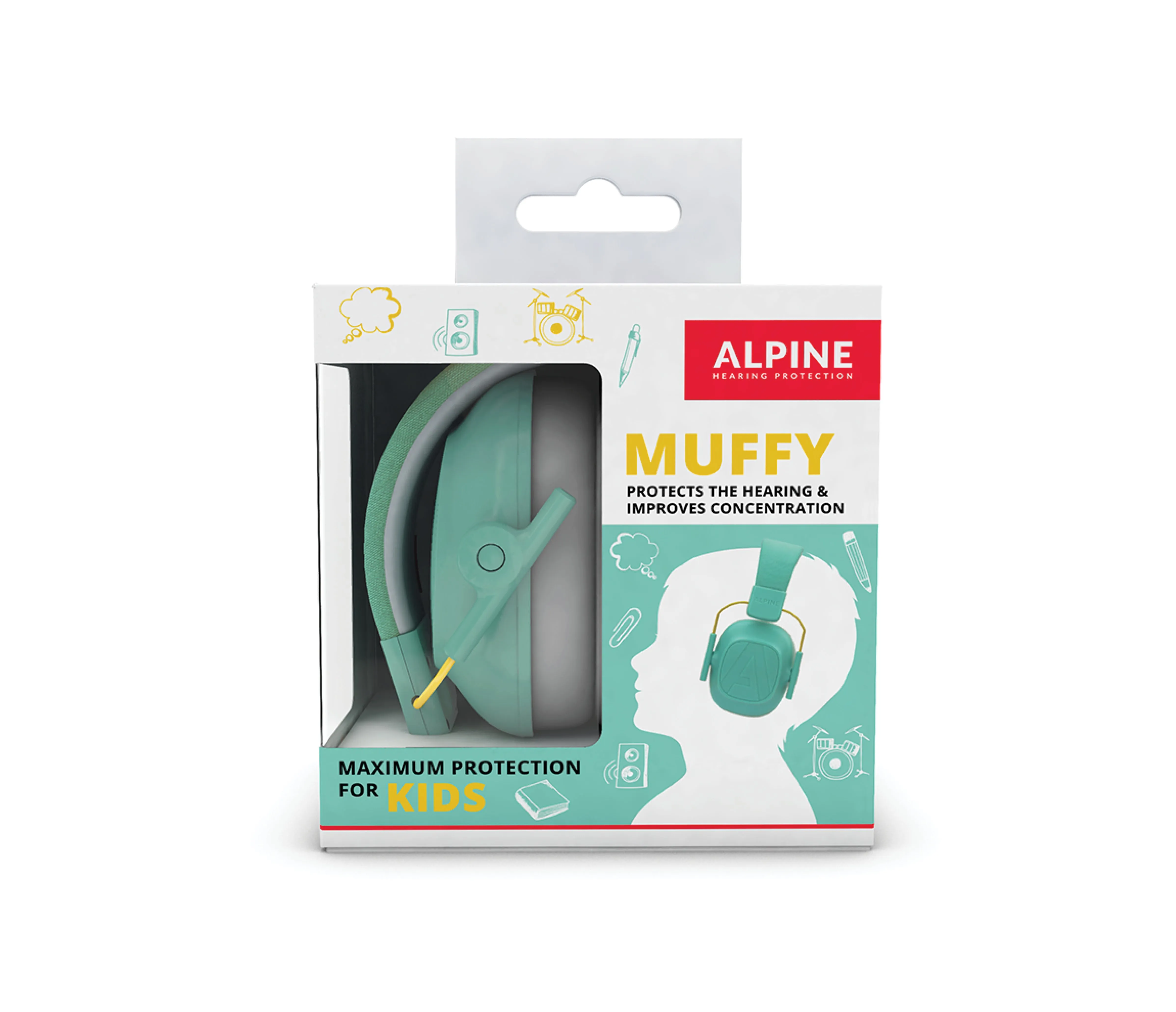 ALPINE Earmuffy For Kids - Mint