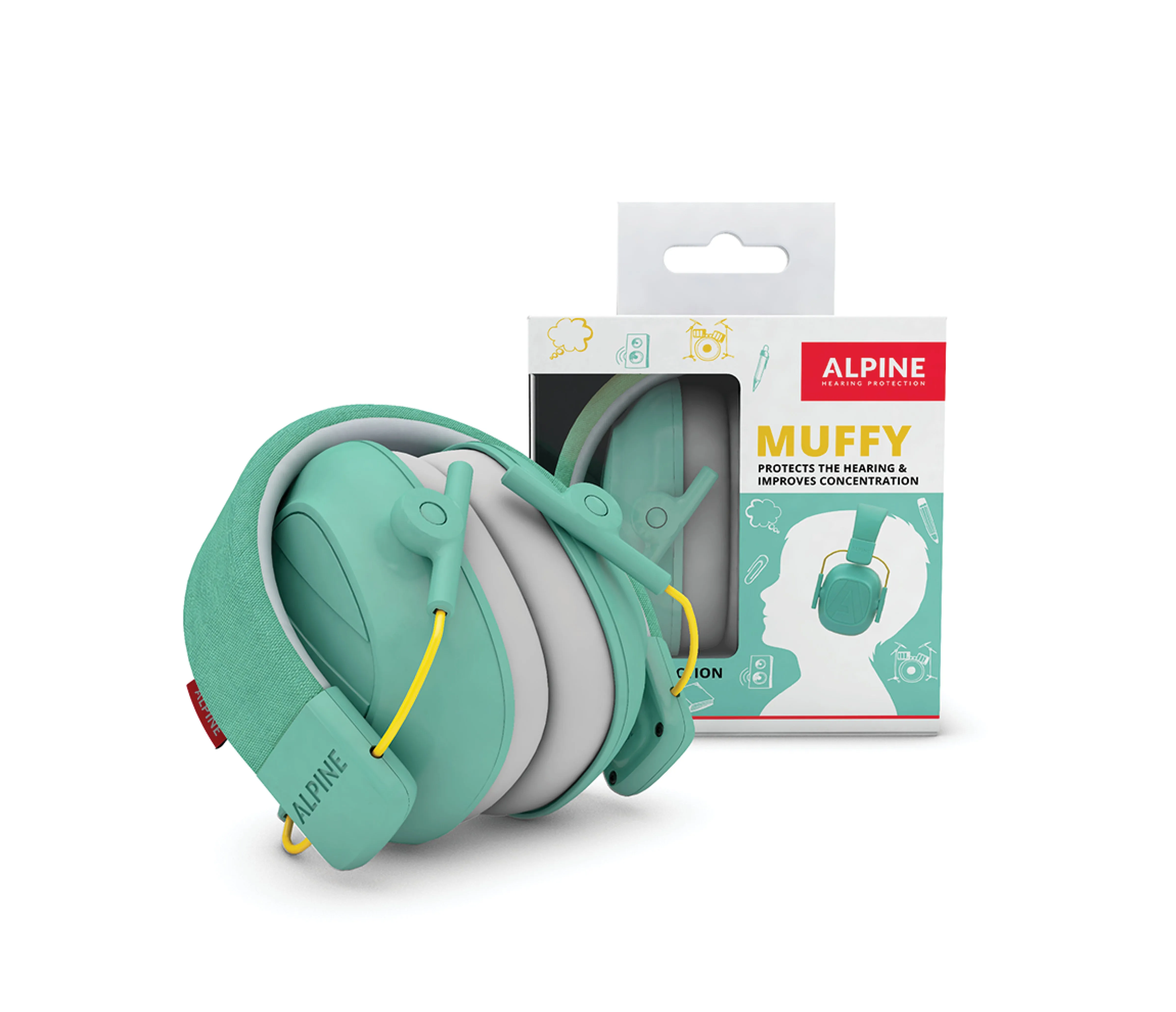 ALPINE Earmuffy For Kids - Mint