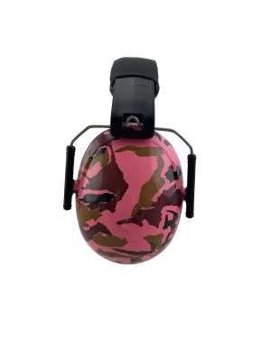 Banz Kids Earmuffs - Camo Pink