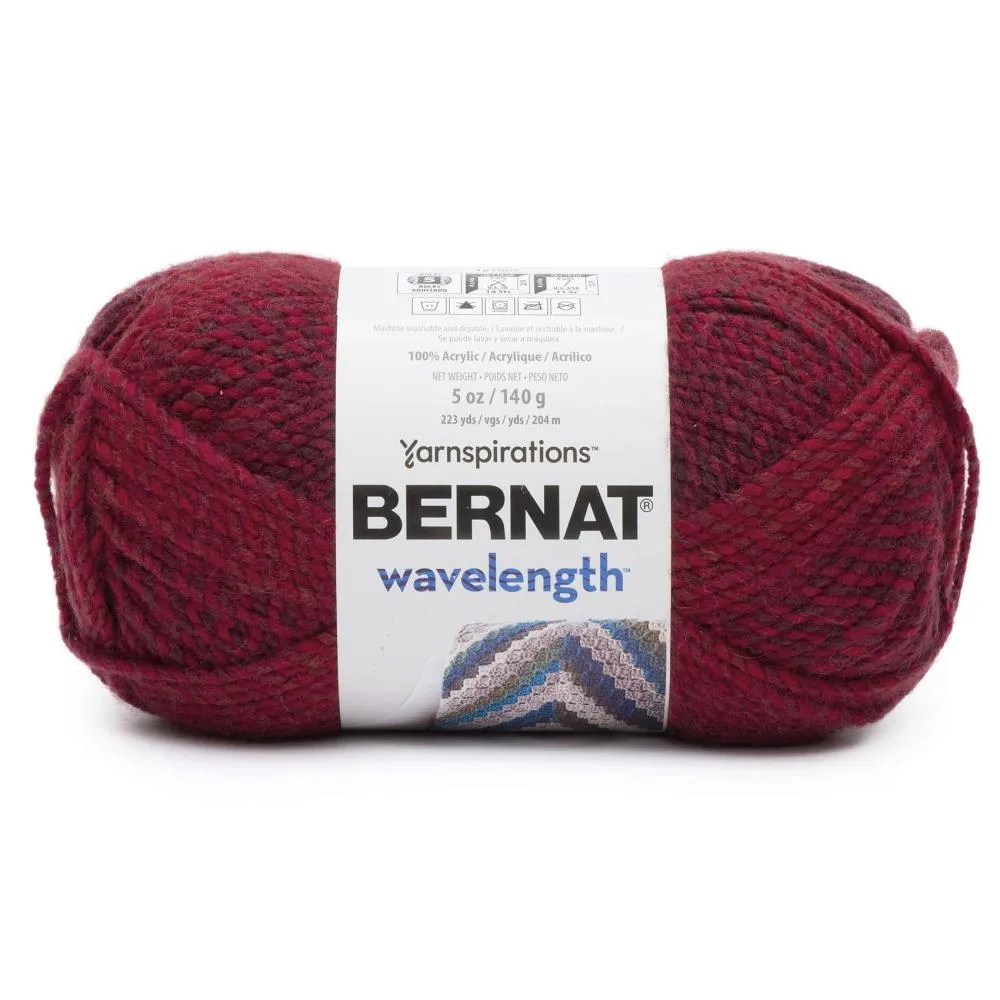 Bernat Wavelength Yarn - Ruby*