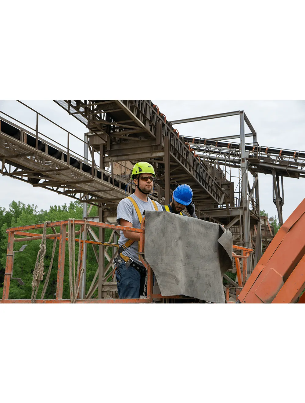 Bullhead Safety™ Head Protection Blue Vented Cap Style Hard Hat with Six-Point Ratchet Suspension - HH-C3-B