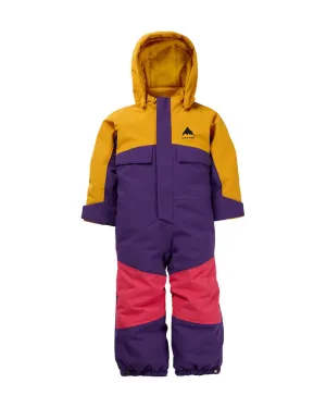 Burton Kids' 2L One Piece Goldenrod/Imperial Purple 2025