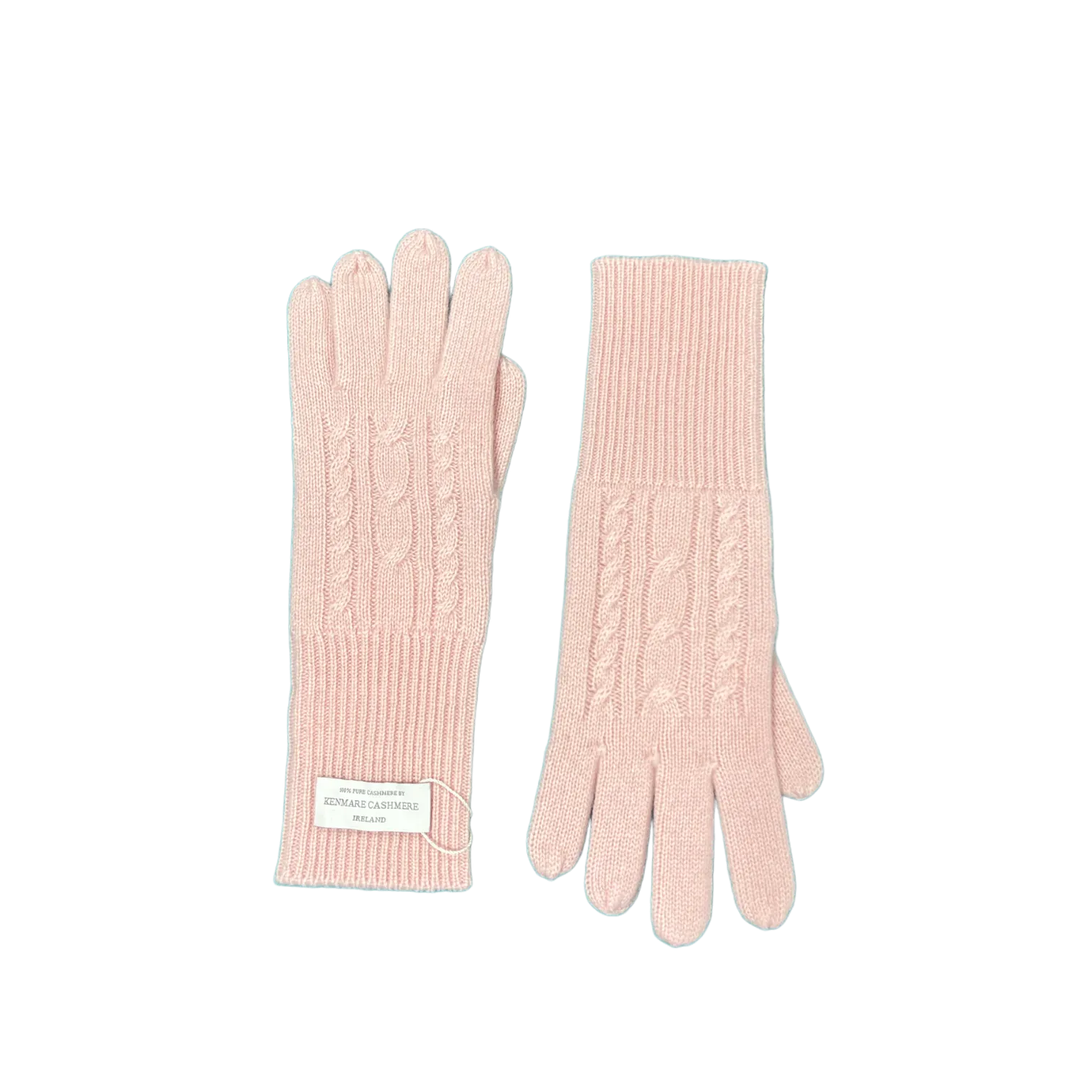 Cashmere Gloves in Baby Pink