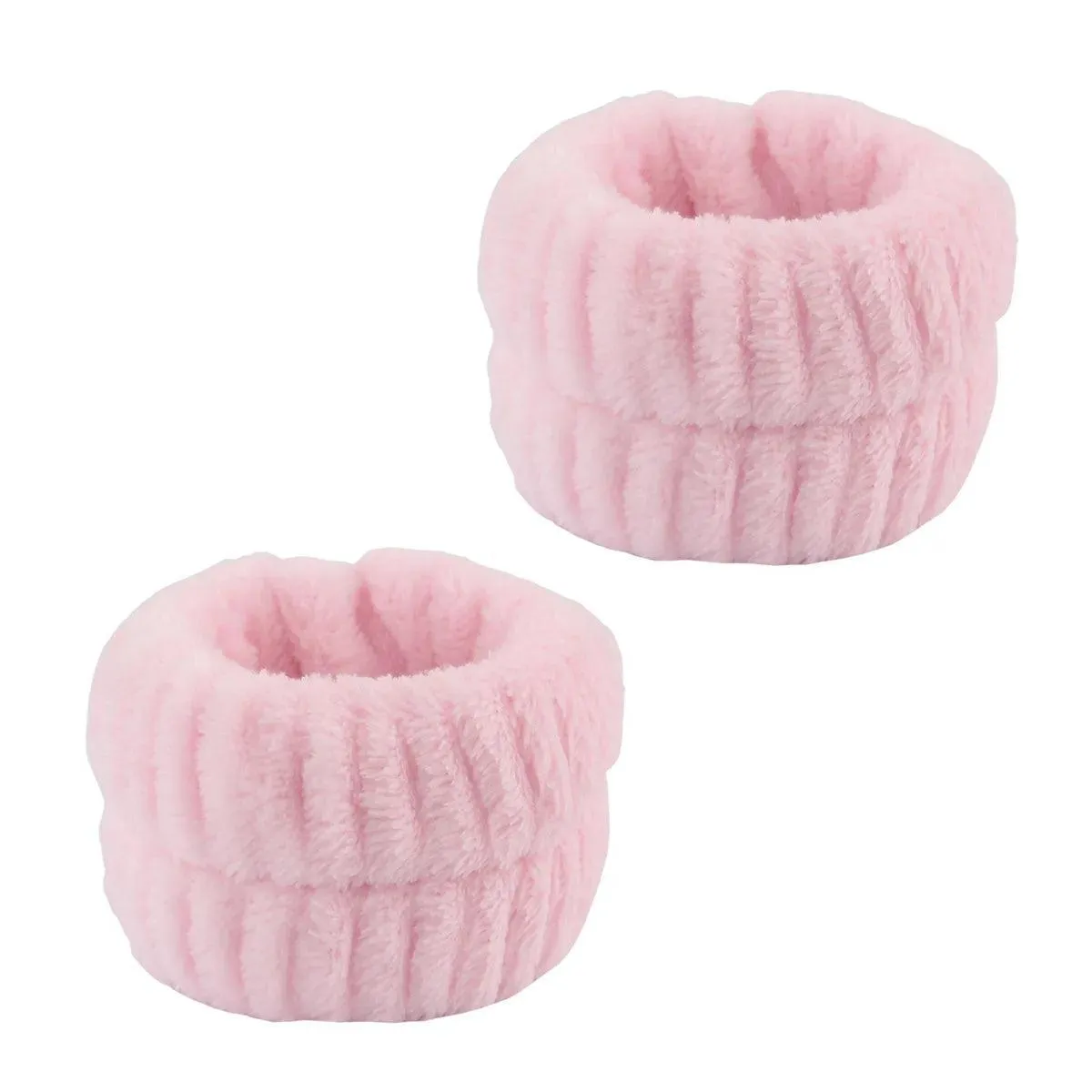 Coral Fleece Headband Set: Stylish Waterproof Hair Accessories