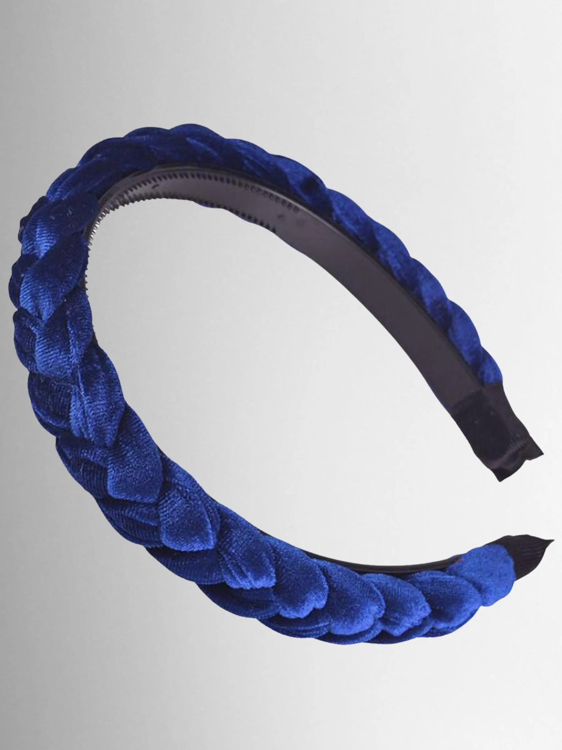 Girls and Women's Velvet Braided Headband