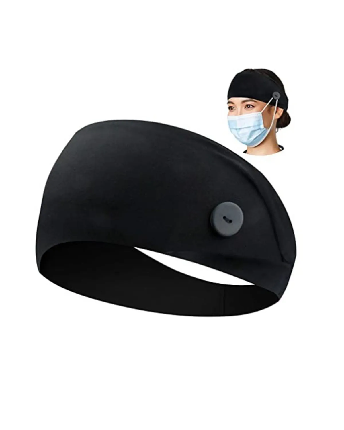 Hawkwell Unisex Scrub Cap - Osiria Black