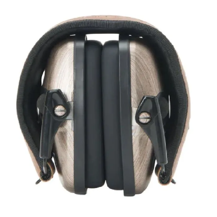 Honeywell Howard Leight R-02543 Impact Sport Electronic Shooting Earmuff with Bluetooth, Brushed Bronze, Medium/Large, Box of 2