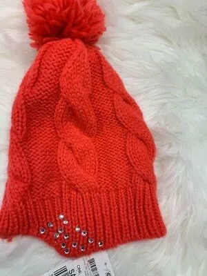 I.n.c. Embellished Beanie Red