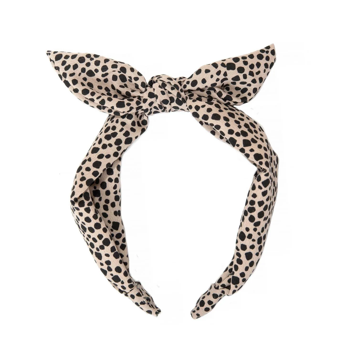 Leopard Love Tie Headband