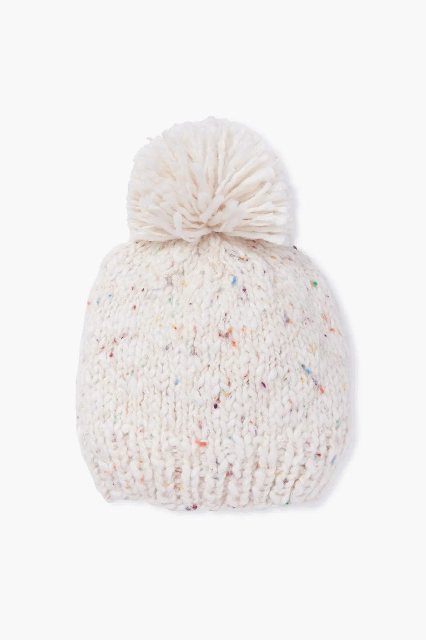 Mango Yarn Confetti Pompom Hat