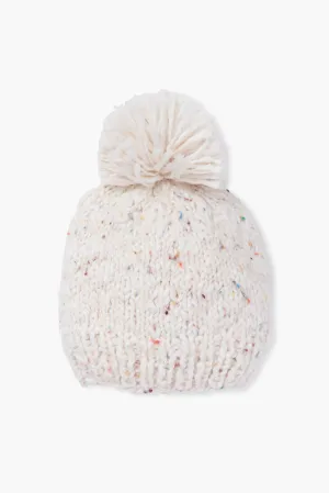 Mango Yarn Confetti Pompom Hat