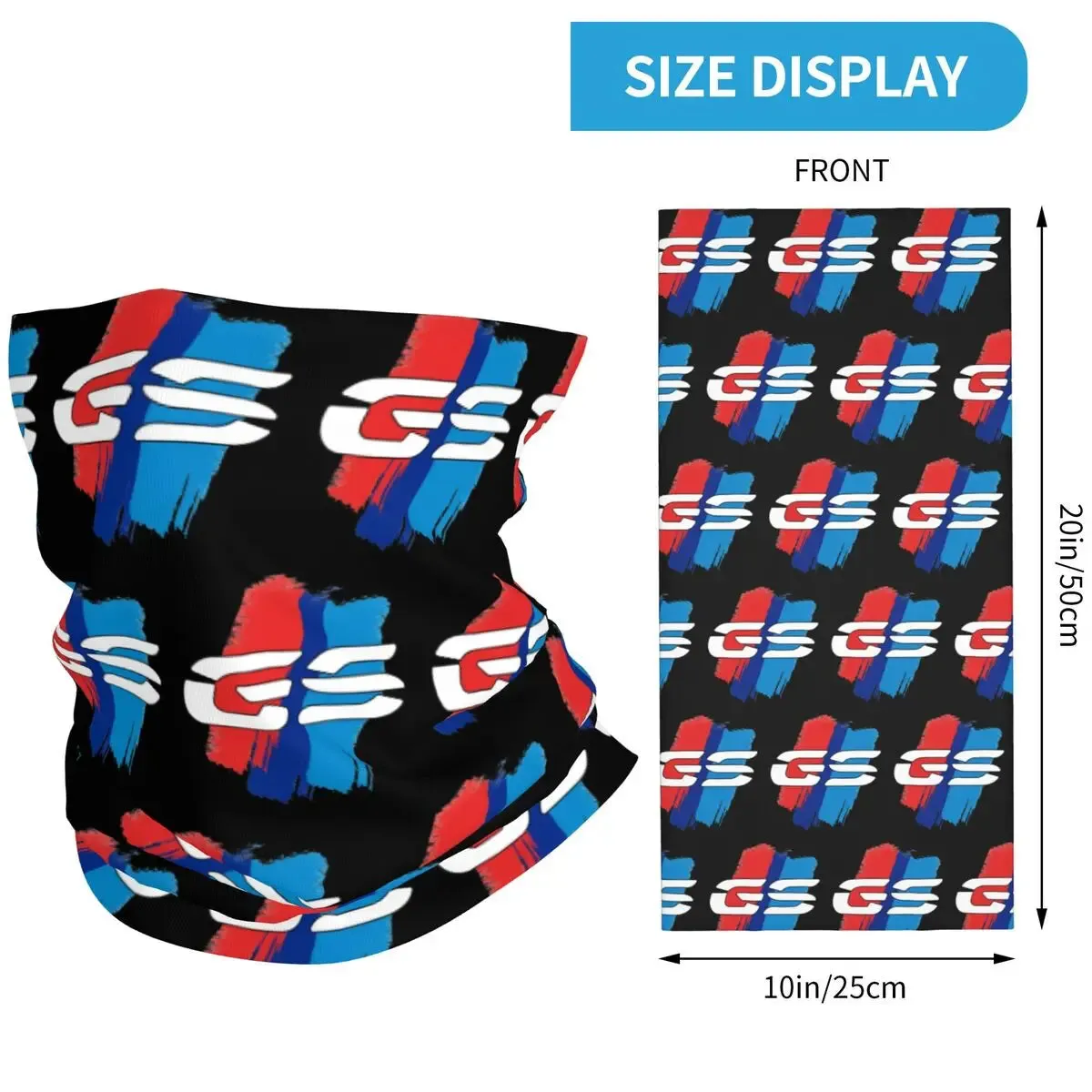 Men Women GS Motor Racing Bandana Merch Neck Cover Printed Magic Scarf Warm Headband For Fishing Suit for All Season