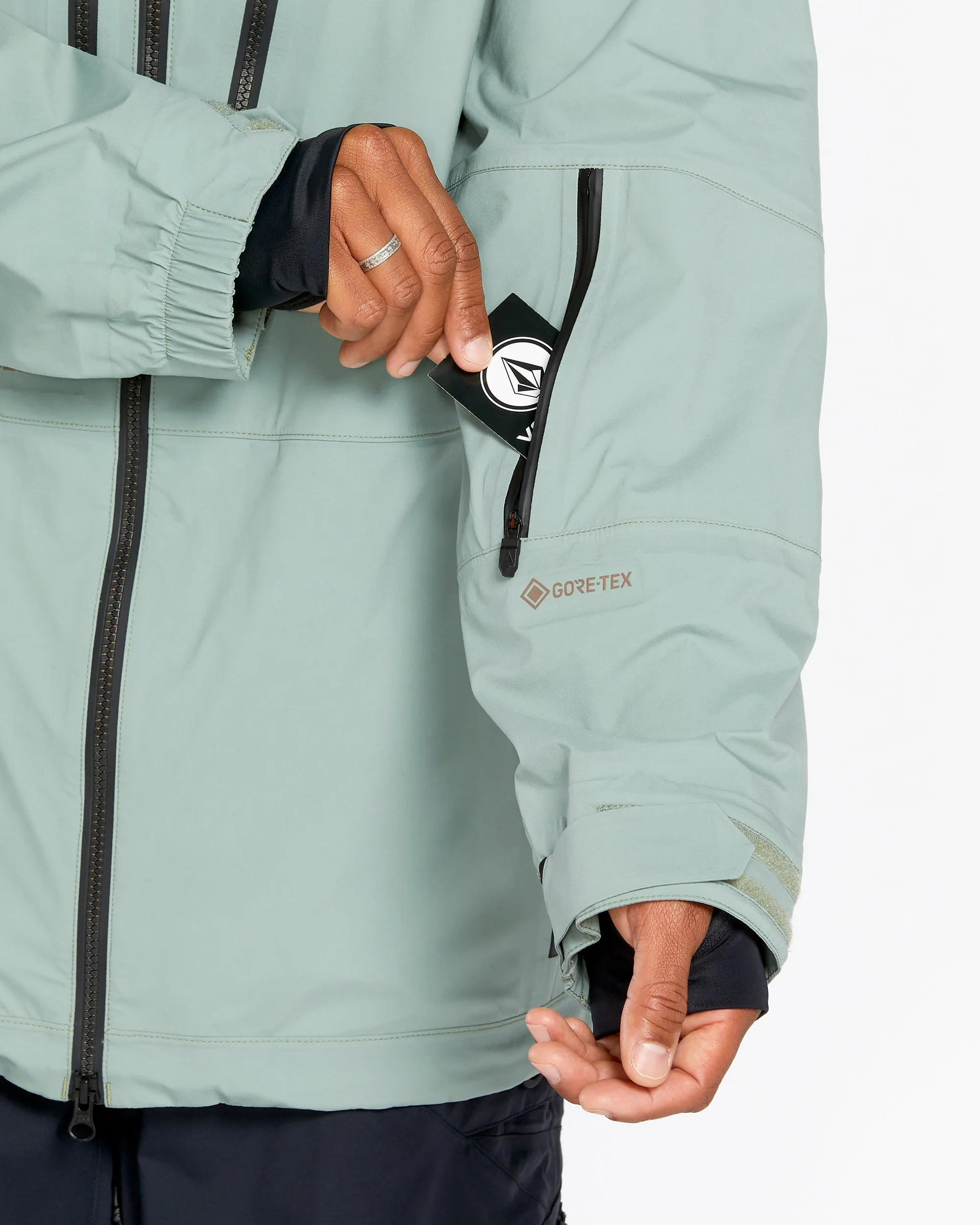 Mens Guch Stretch Gore Jacket - Agave