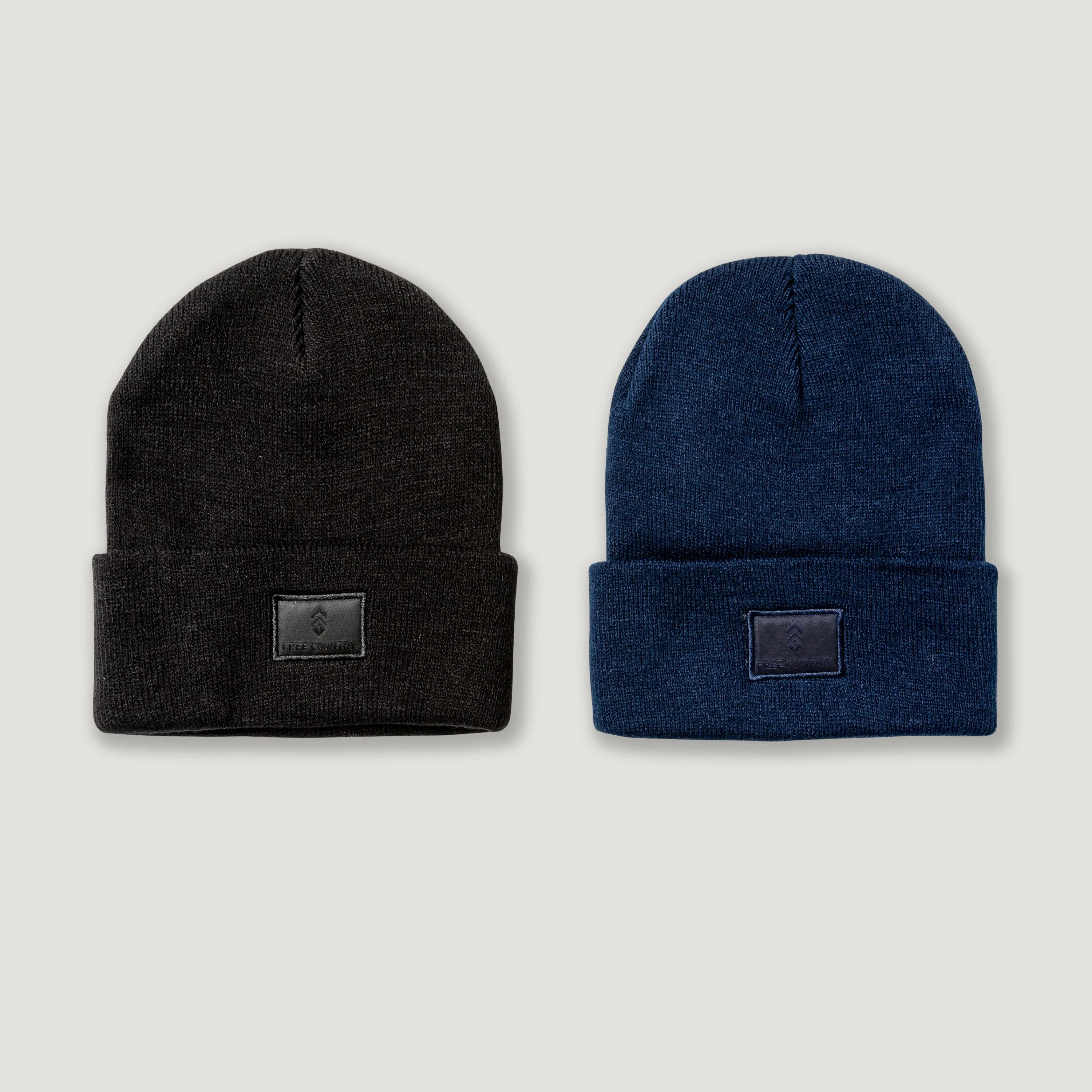 Men's Knit Beanie - 2 Pack