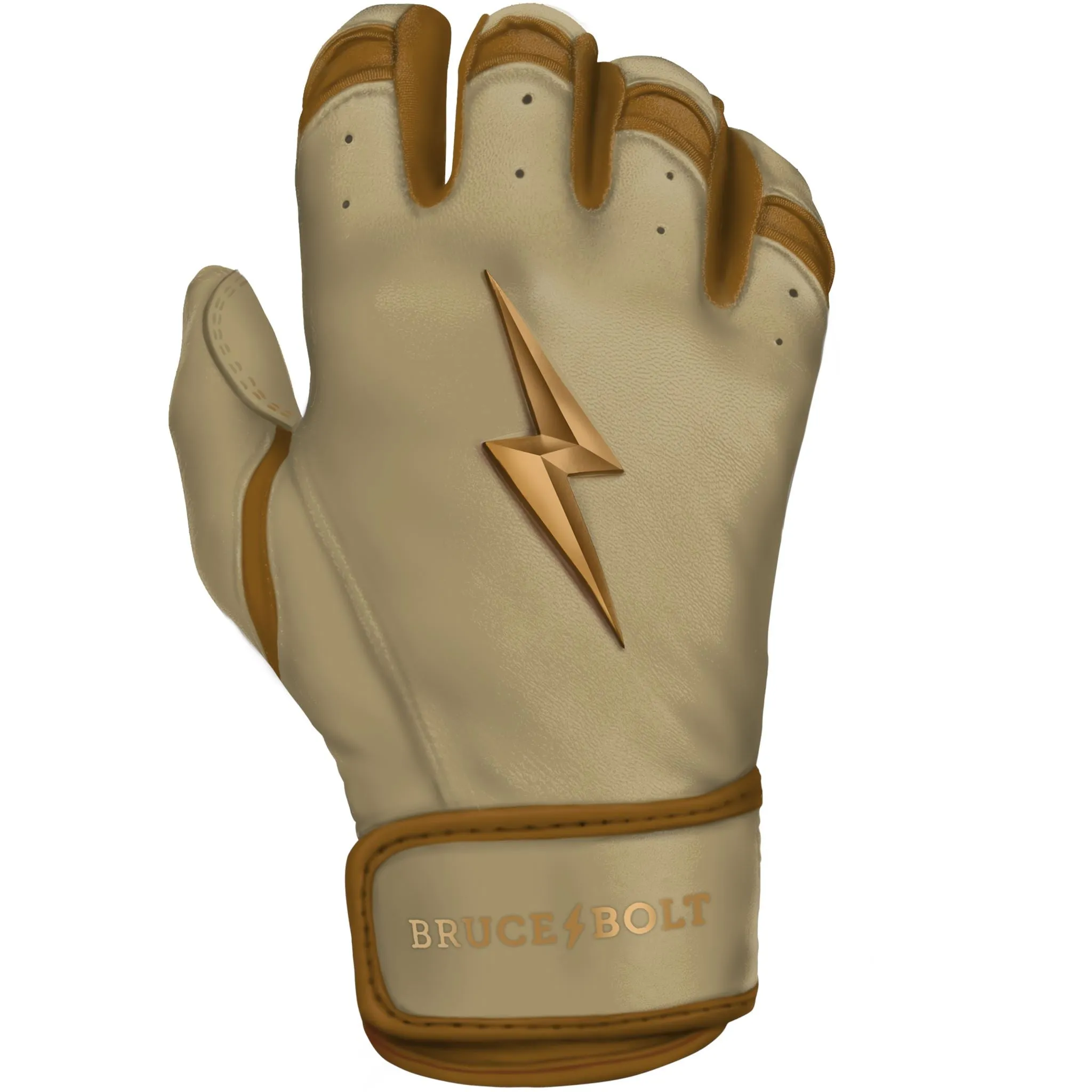 PREMIUM PRO GOLD Series Short Cuff Batting Gloves