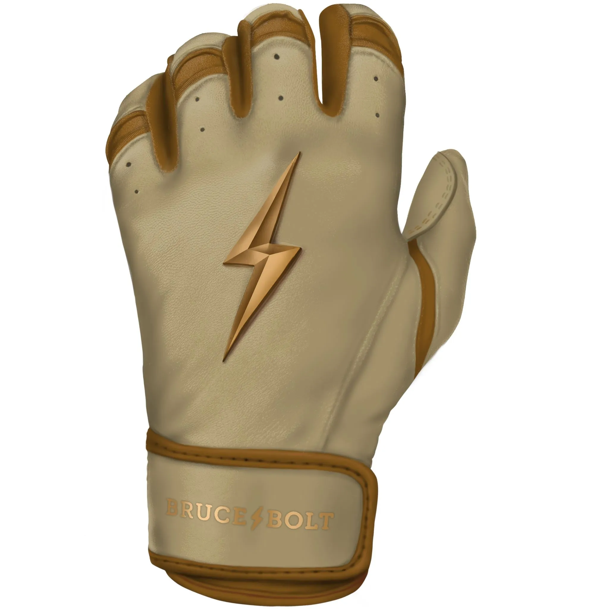 PREMIUM PRO GOLD Series Short Cuff Batting Gloves