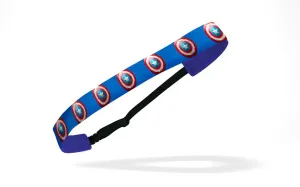 RAVEbandz Adjustable Headbands Superhero - (Captain America)