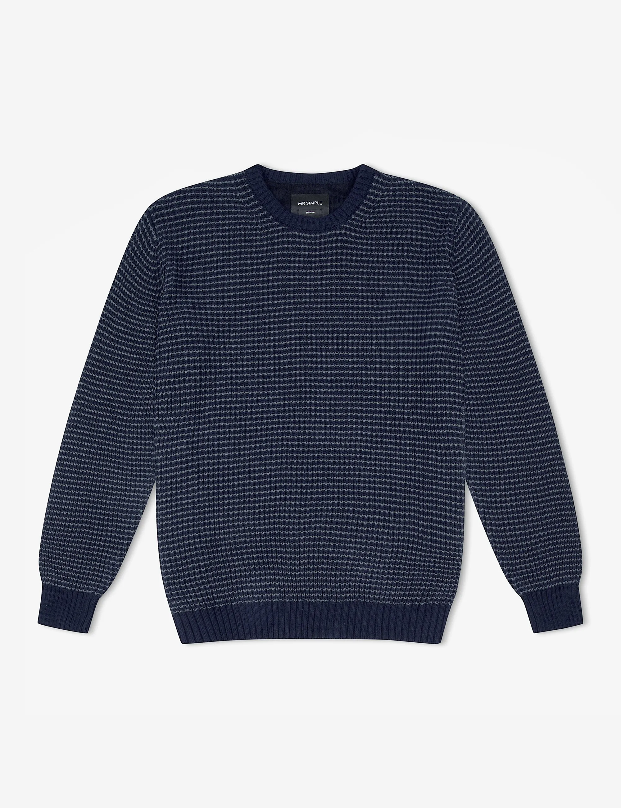 Sailor Chunky Knit - Navy/Graphite