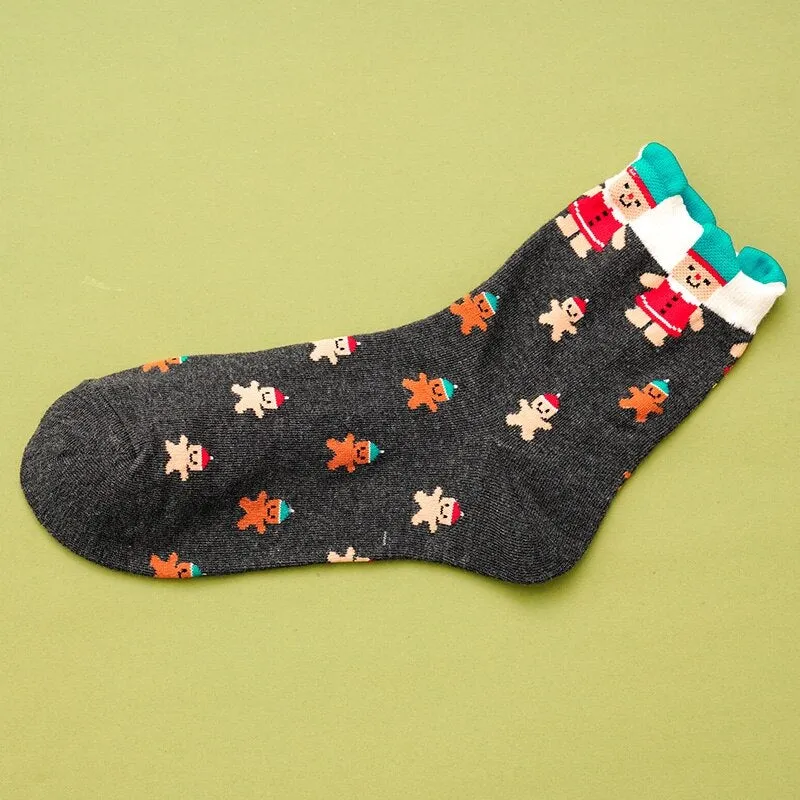 Unisex Cotton Happy Cute Ankle Socks