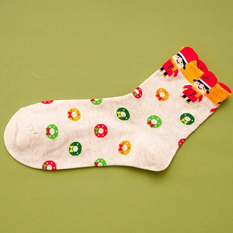 Unisex Cotton Happy Cute Ankle Socks