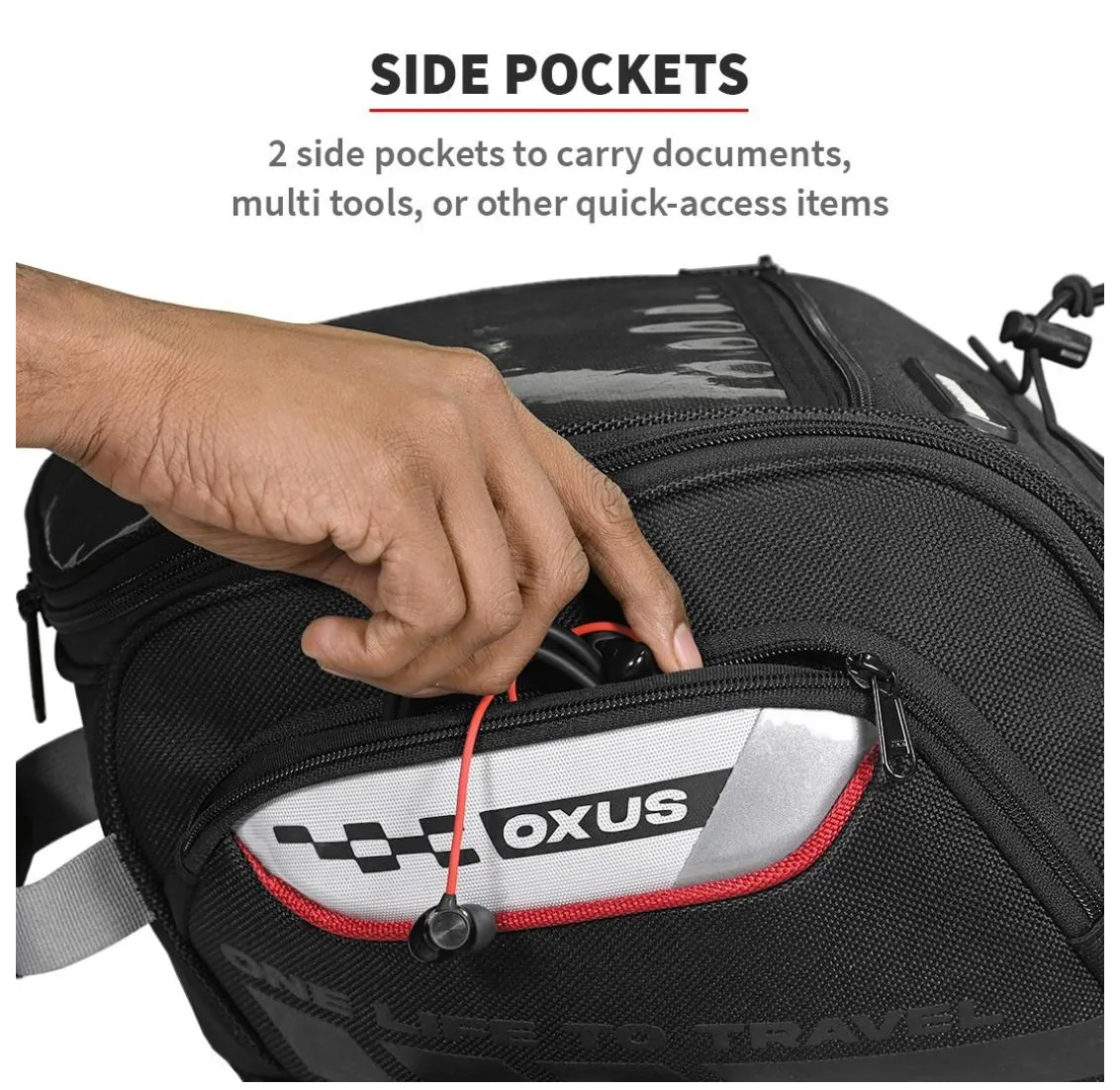 ViaTerra Oxus Magnetic Tank Bag (VTOMTB)