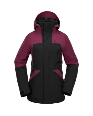 Volcom Women's Shelter 3D Stretch Jacket Burgundy Smp 2025