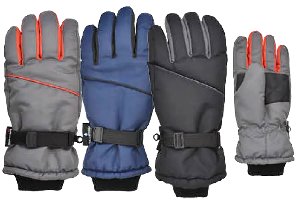 Winter Gloves-Ski Men's Cire Microfiber Thinsulate Ski Glove